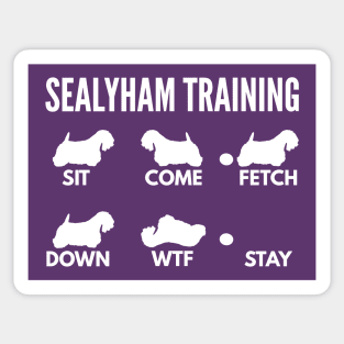 Sealyham Training Sealyham Dog Tricks Sticker